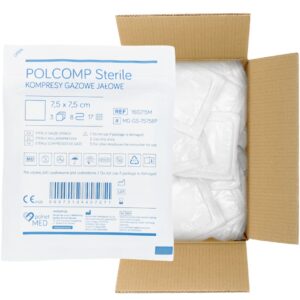 Газовий компресор стерильний 17N 8W 7,5*7,5см a'3шт-100шт